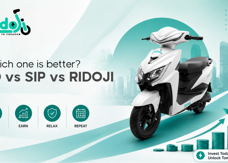 FD vs SIP vs Ridoji's Investment Plan